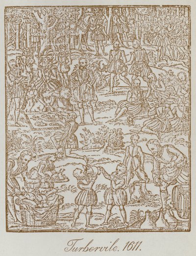 Turbervile, 1611 by English School